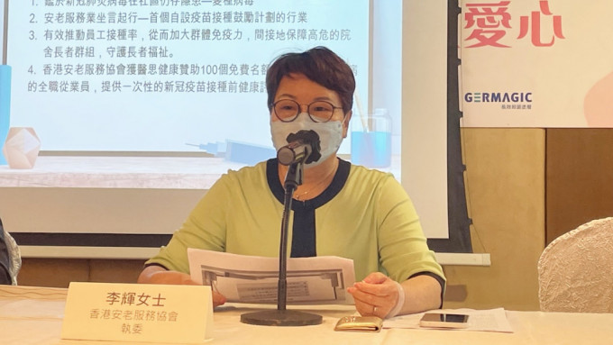 李辉欢迎政府建议引入非本地培训护士。资料图片