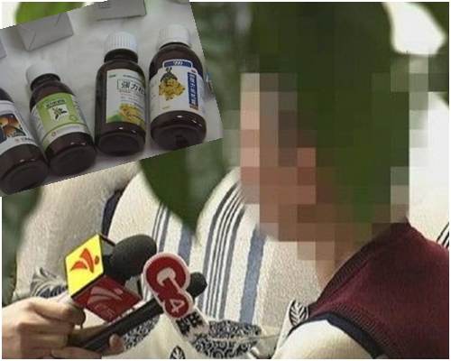 男子喝强力枇杷露上瘾，连续两年一天要饮5瓶止瘾。网图