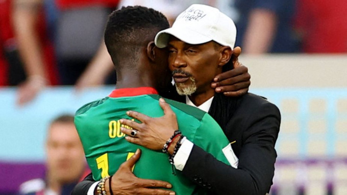喀麥隆教練桑治對球隊嘅調整應記一功。Reuters
