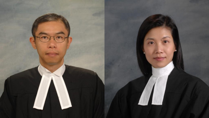 鄭紀航（左)及香淑嫻（右)等3名裁判官的投訴皆不成立。資料圖片