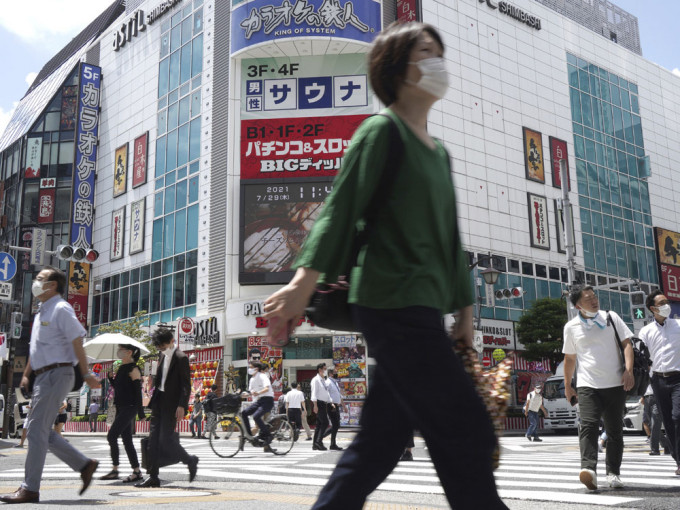 日本東京圈3縣及大阪將宣布緊急事態宣言。AP圖片
