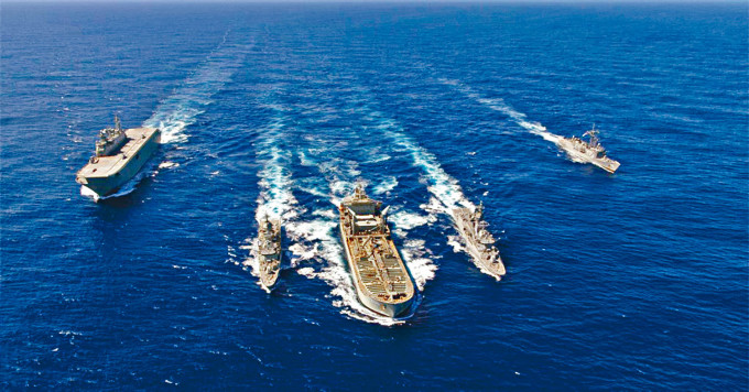 澳洲海军舰艇。