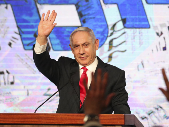 以色列总理内塔尼亚胡组阁失败。AP图片