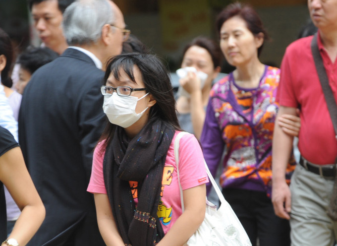 香港的空气质素欠佳。资料图片