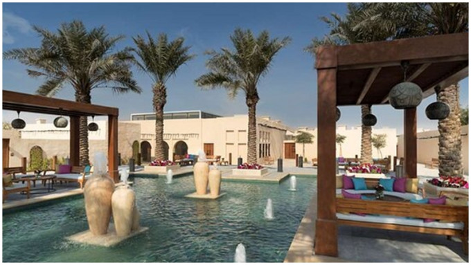 英格蘭將於卡塔爾世界盃期間下塌的Souq Al Wakra酒店。網上圖片