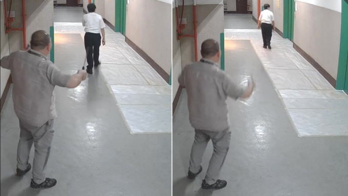 火炭工厦男走廊舞双刀唱歌 警拘68岁醉汉。
