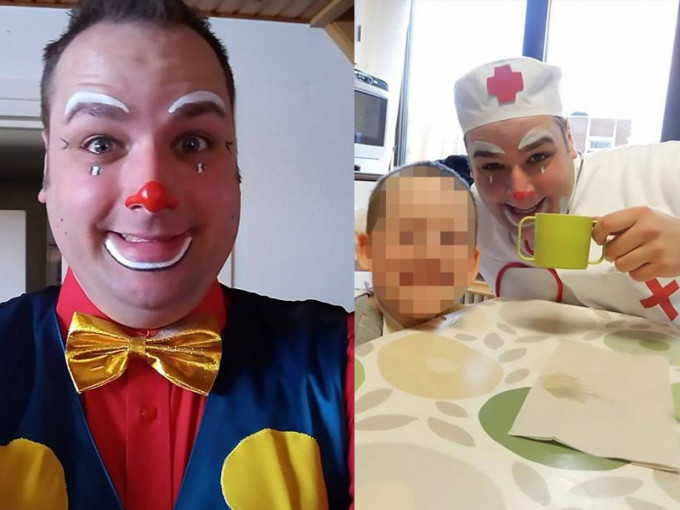 一名職業小丑涉嫌一宗謀殺前女友的案件被比利時警方逮捕。（網圖）
