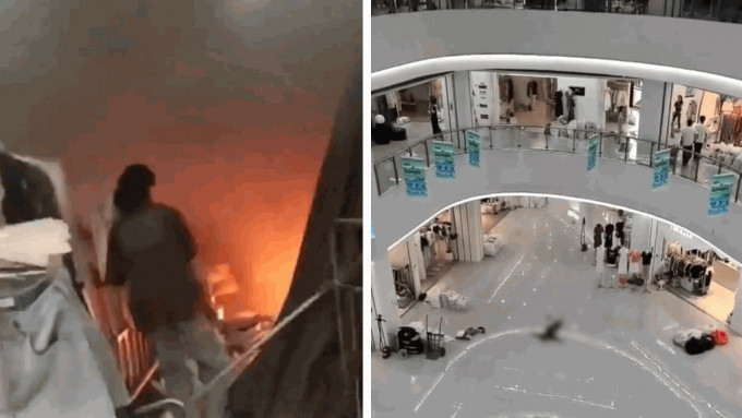 杭州男在服裝市場縱火後跳樓身亡。