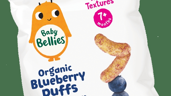 一款LITTLE BELLIES 有機藍莓兒童泡芙被揭黃曲霉毒素含量超標。網圖