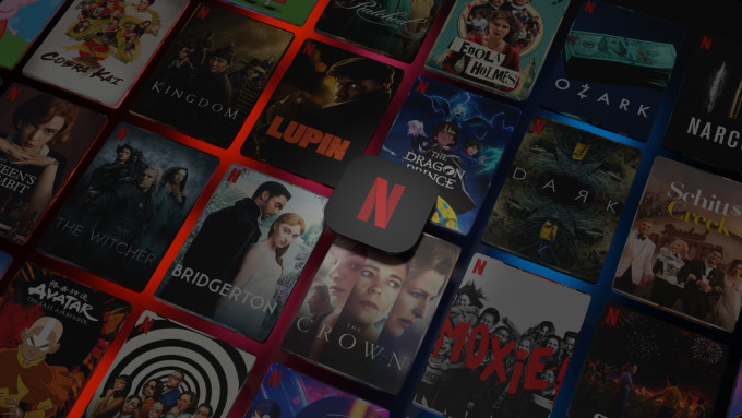Netflix平台上的《魷魚遊戲》與多部影音作品爆紅，凸顯它在南韓僅次於YouTube的數據流量地位。網上圖片