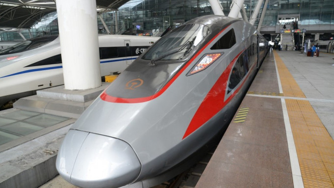 內地宣布7.1起加開深圳北站來往西九高鐵列車。資料圖片