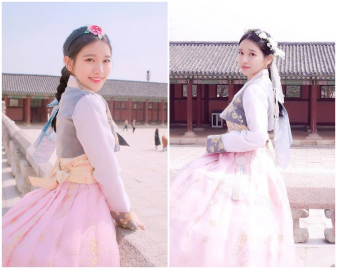 蔡瑞雪的韩服造型红到南韩，迷倒一众南韩网友！蔡瑞雪fb图片
