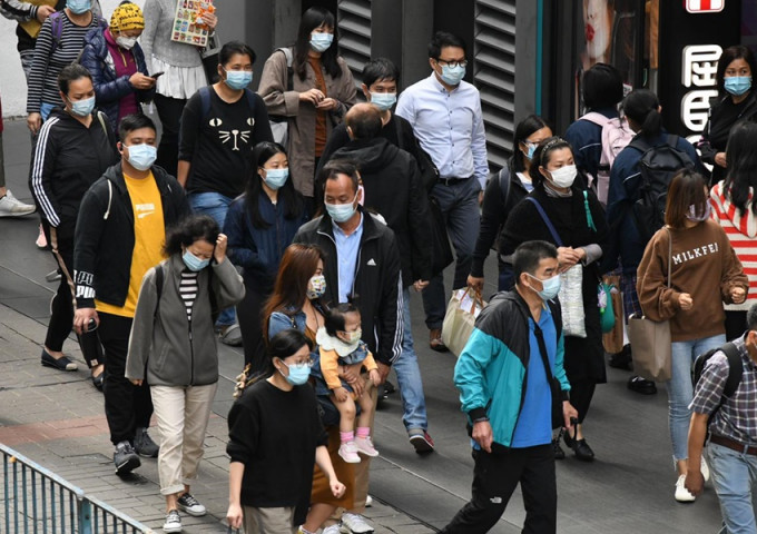 消息指本港今日新增92宗確診個案。資料圖片