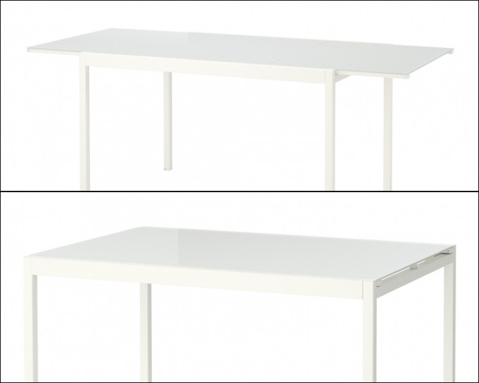 IKEA宣布回收GLIVARP伸延餐枱。 IKEA图片