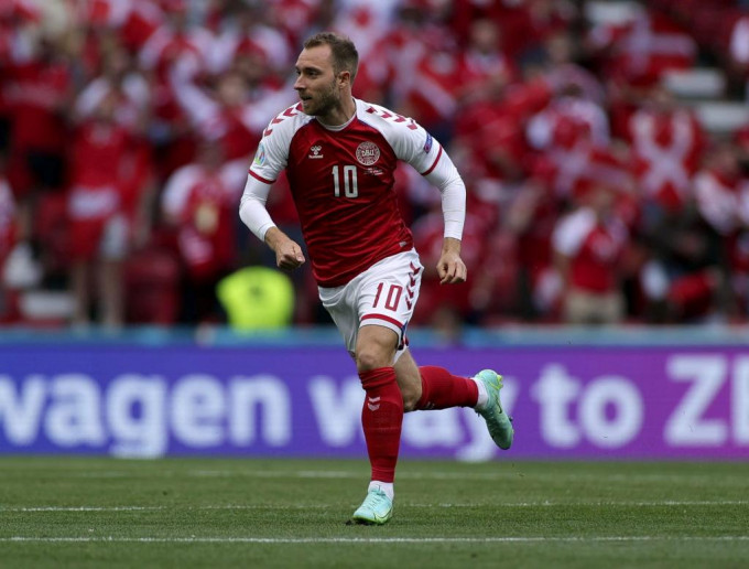 艾历臣周二获丹麦徵召，于月尾友赛斗荷兰和塞尔维亚。AP资料图片