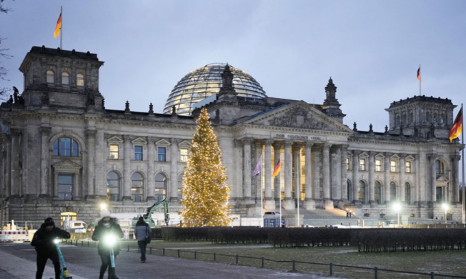 德國國會大廈。 資料圖片