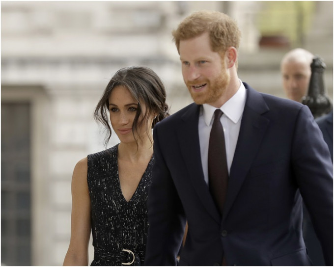 哈里王子和梅根即將於周六在溫莎堡舉行大婚。AP