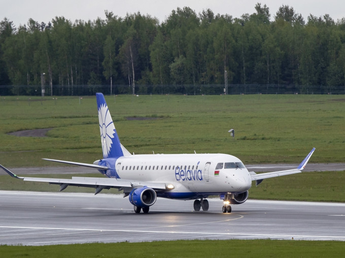 欧盟宣布制裁白罗斯航班，禁止飞越领空或使用机场。AP图片