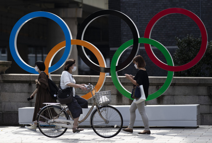 東京奧運將在七月廿三日開幕。 AP