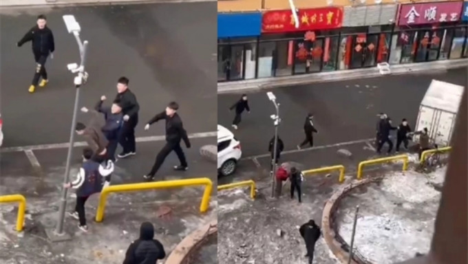 哈尔滨22岁男子被多名未成年围殴斩伤，缝了9针。