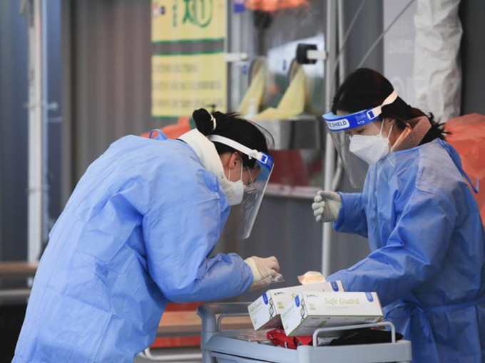 南韓再有3人接種新冠疫苗後確診。AP圖片