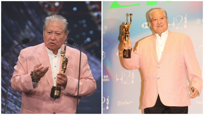 洪金宝获颁终身成就奖，拍过二百多部戏的他，未曾获最佳导演奖，坦言好想提名！