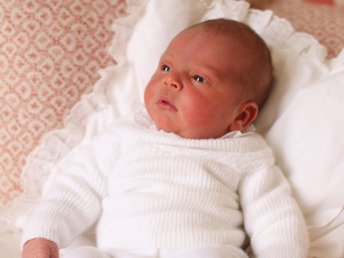 路易小王子自4月23日出生以來尚未公開露面。（資料圖片）