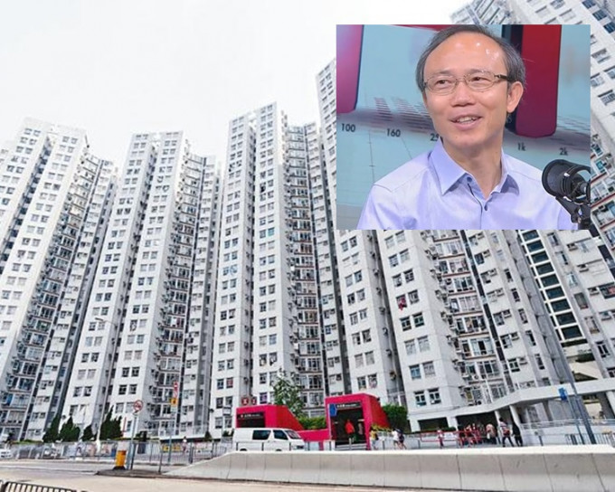 潘永祥(右上)表示居屋应与市价脱勾。