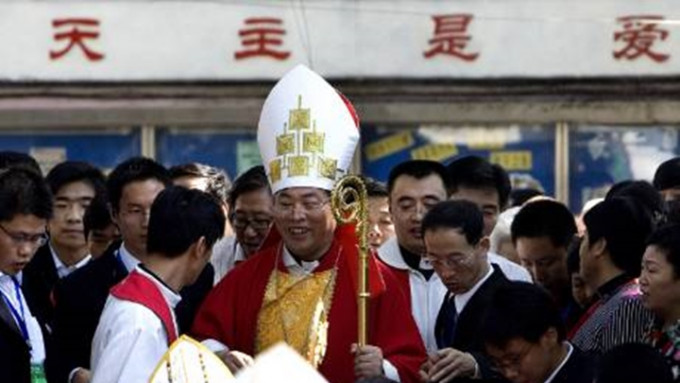 天主教北京教區主教李山訪港。
