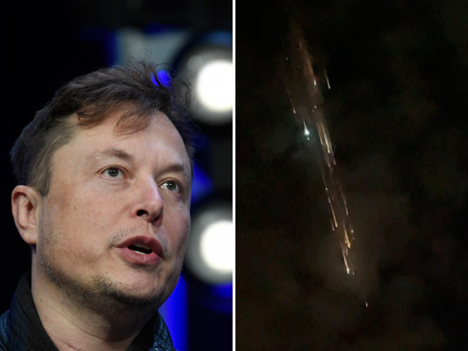 SpaceX火箭第4度试飞失败空中爆炸，老板马斯克表示原因待查。AP图片