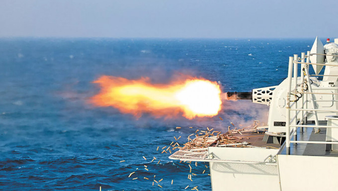 解放军黄海南部海域今起一连三日进行实弹射击。