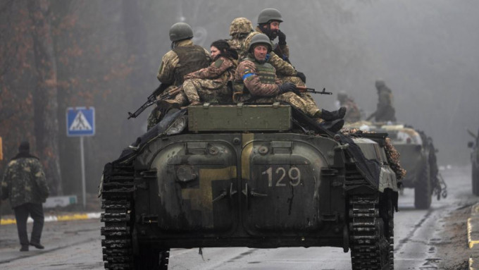 美將夥盟友向烏克蘭轉移蘇製坦克。AP