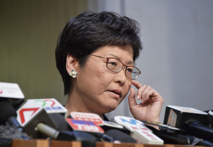林郑月娥非常关注有香港记者在四川采访期间遇袭一事。