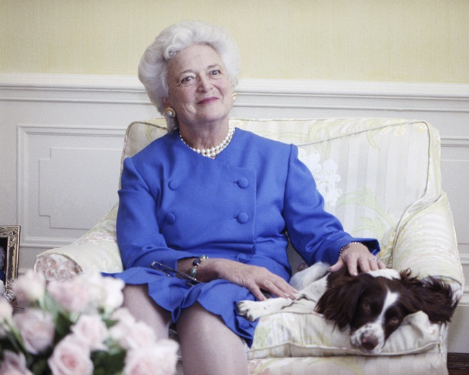 老布殊夫人芭芭拉病逝，終年92歲。AP