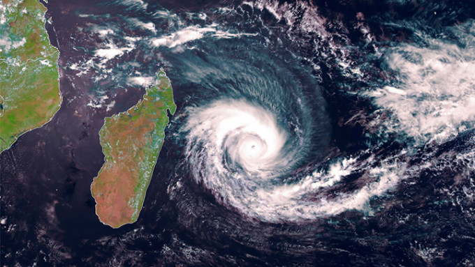 氣旋「巴茲萊」吹襲馬達加斯加。AP圖片