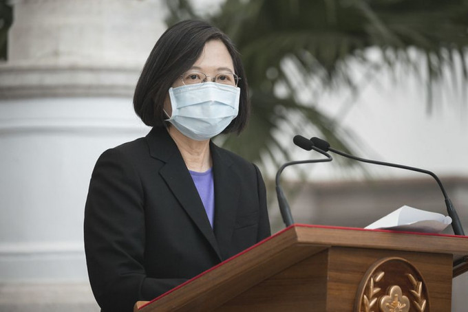 台灣總統蔡英文明日發表就職演說。 台灣總統府圖片