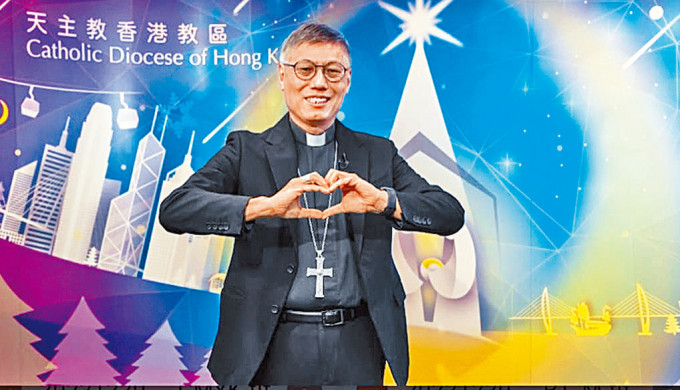 天主教香港教区主教周守仁。资料图片