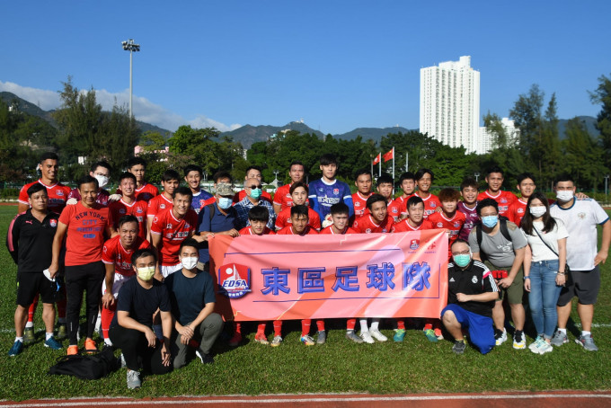 甲组球队东区拥有陈肇麒、陈伟豪、文彼得，是其中一支瞩目球队。资料图片
