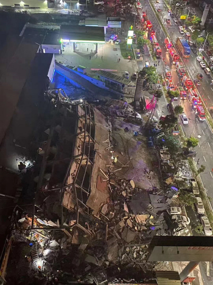 福建泉州酒店坍塌.网上图片