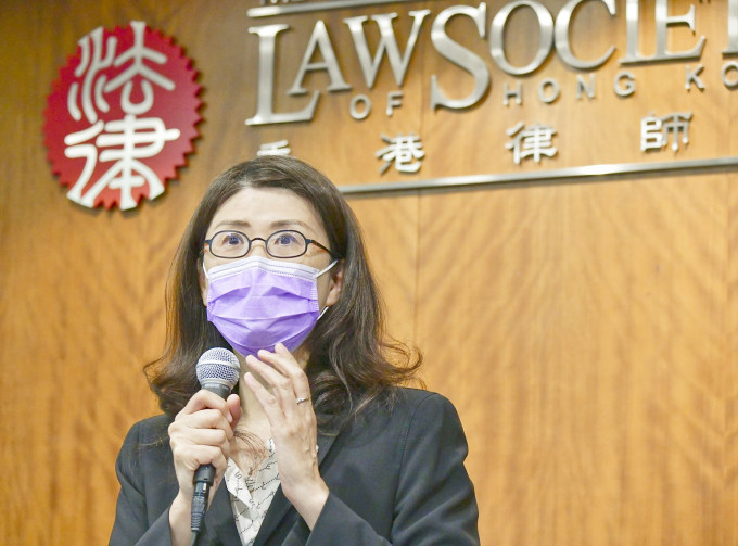 香港律師會會長彭韻僖。資料圖片