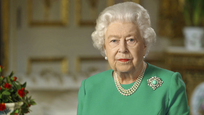 英女皇伊利沙伯二世。AP