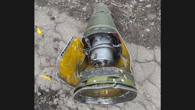 俄羅斯在烏克蘭所使用的集束彈。資料圖片