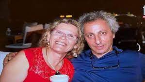以色列女人質魏斯的遺體在希法醫院附近被發現，她的丈夫什穆埃爾（右）早前已證實遇害。網上圖片