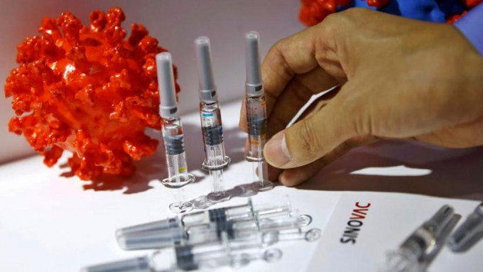 中國科興宣布通過旗下科興基金會，向香港捐贈1,000萬港元的抗疫物資。路透社圖片