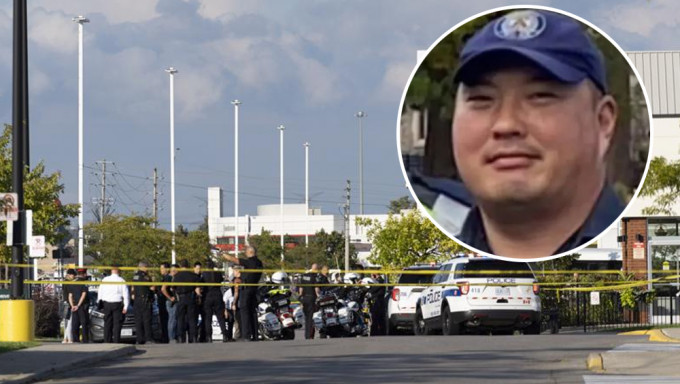 加拿大多伦多连环枪击案致3死3伤，一名亚裔警员殉职。AP/网图