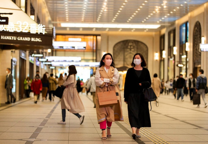 日本街角。(AP图片)