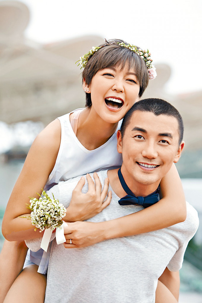 梁諾妍提議與洪永城對調結婚禮服。