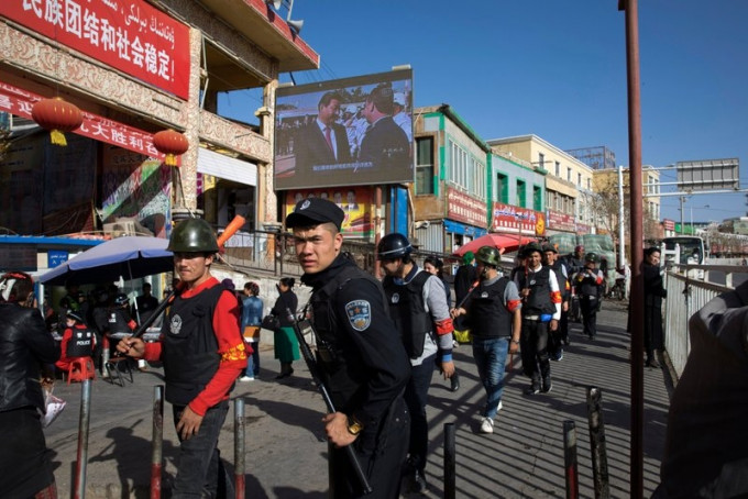 纽西兰议会通过新疆侵犯人权议案，中国使馆坚决反对。AP资料图片