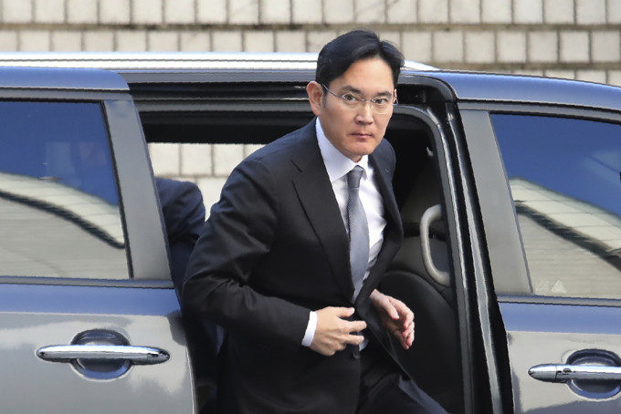 南韩三星电子副会长李在熔获准假释。AP资料图片