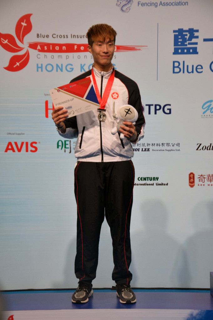张家朗一七年曾在亚博举行的亚锦赛获奖，十一月底将重返亚博出战香港公开赛。资料图片